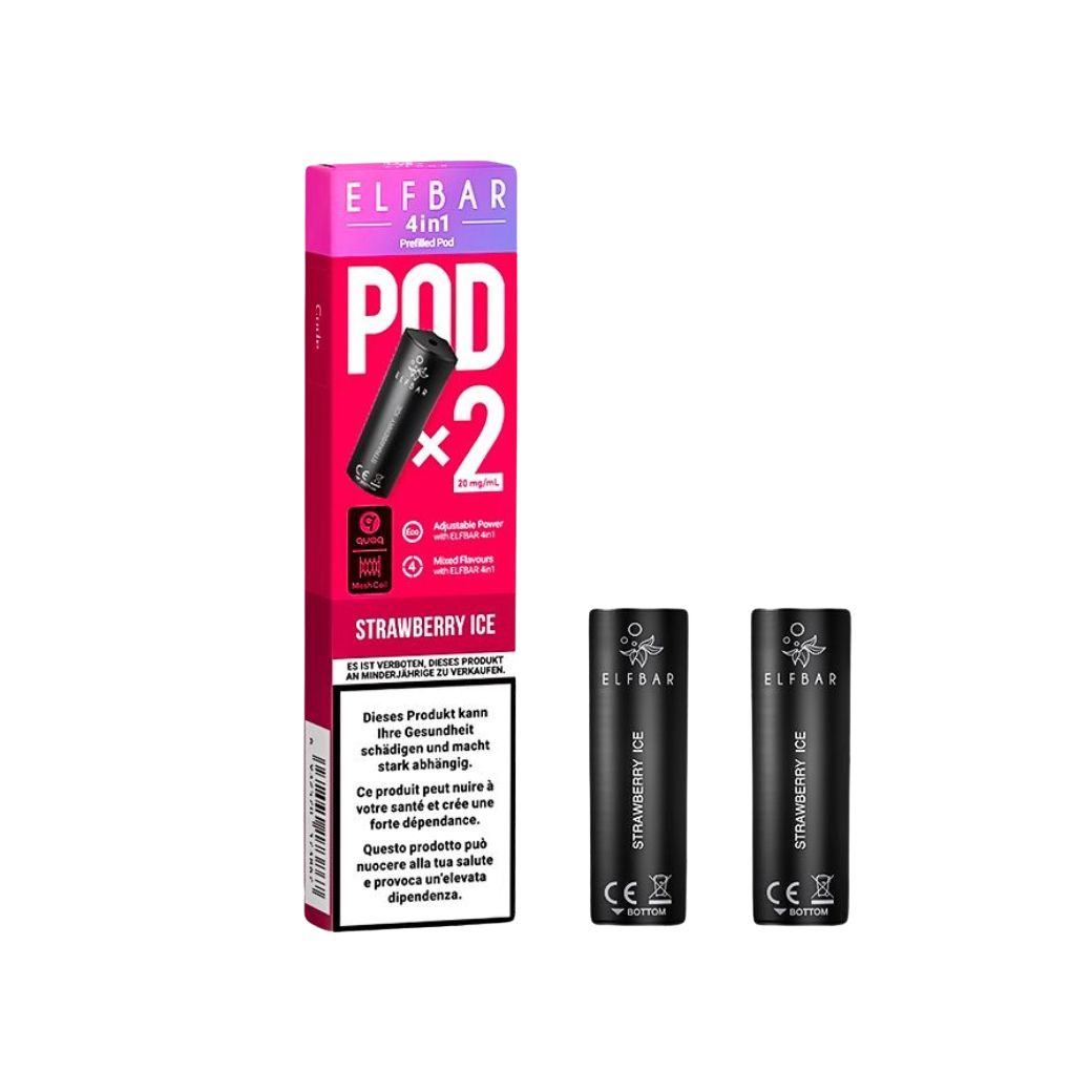 ElfBar 4in1 Pods | Strawberry Ice