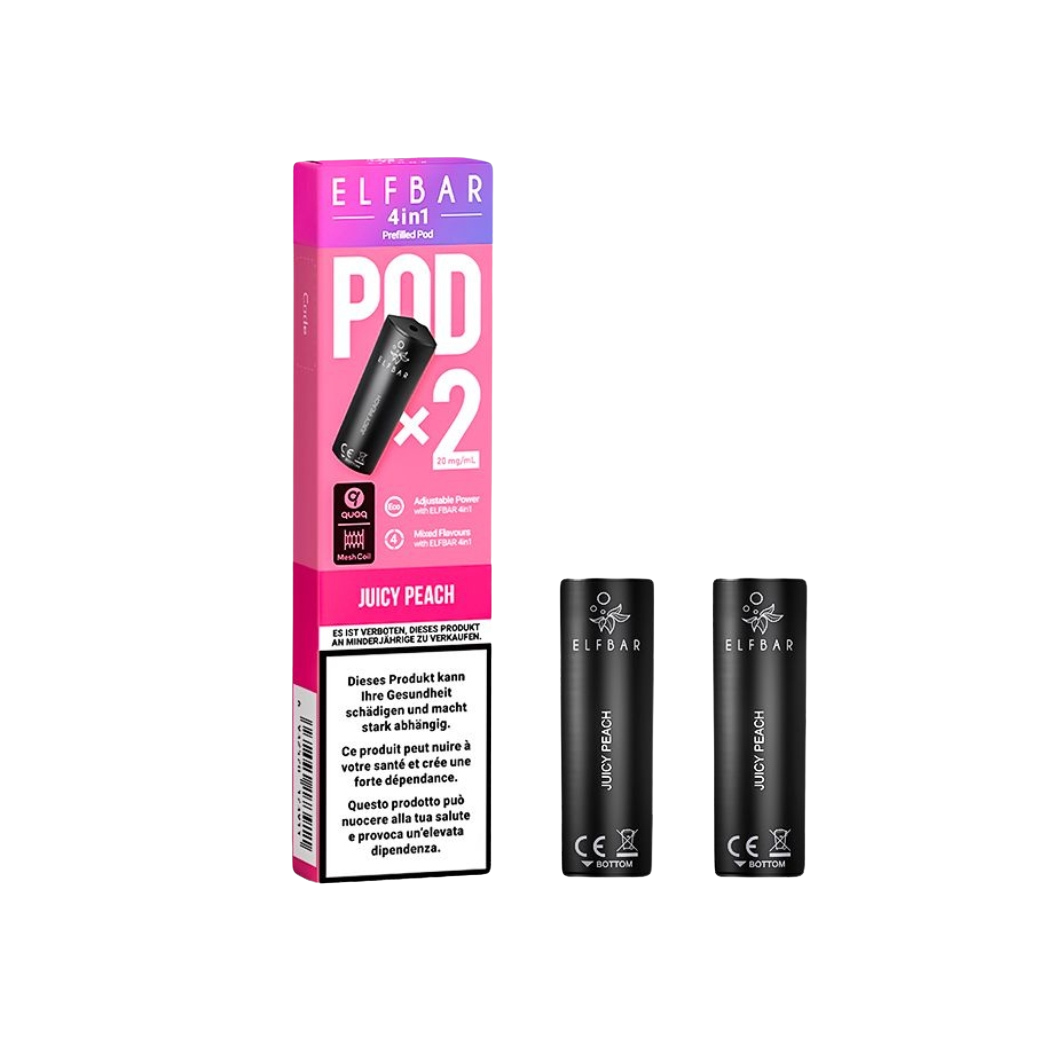 ElfBar 4in1 Pods | Juicy Peach