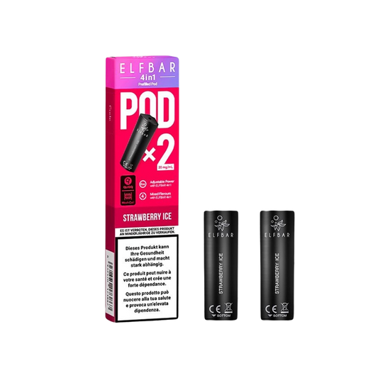 ElfBar 4in1 Pods | Strawberry Ice
