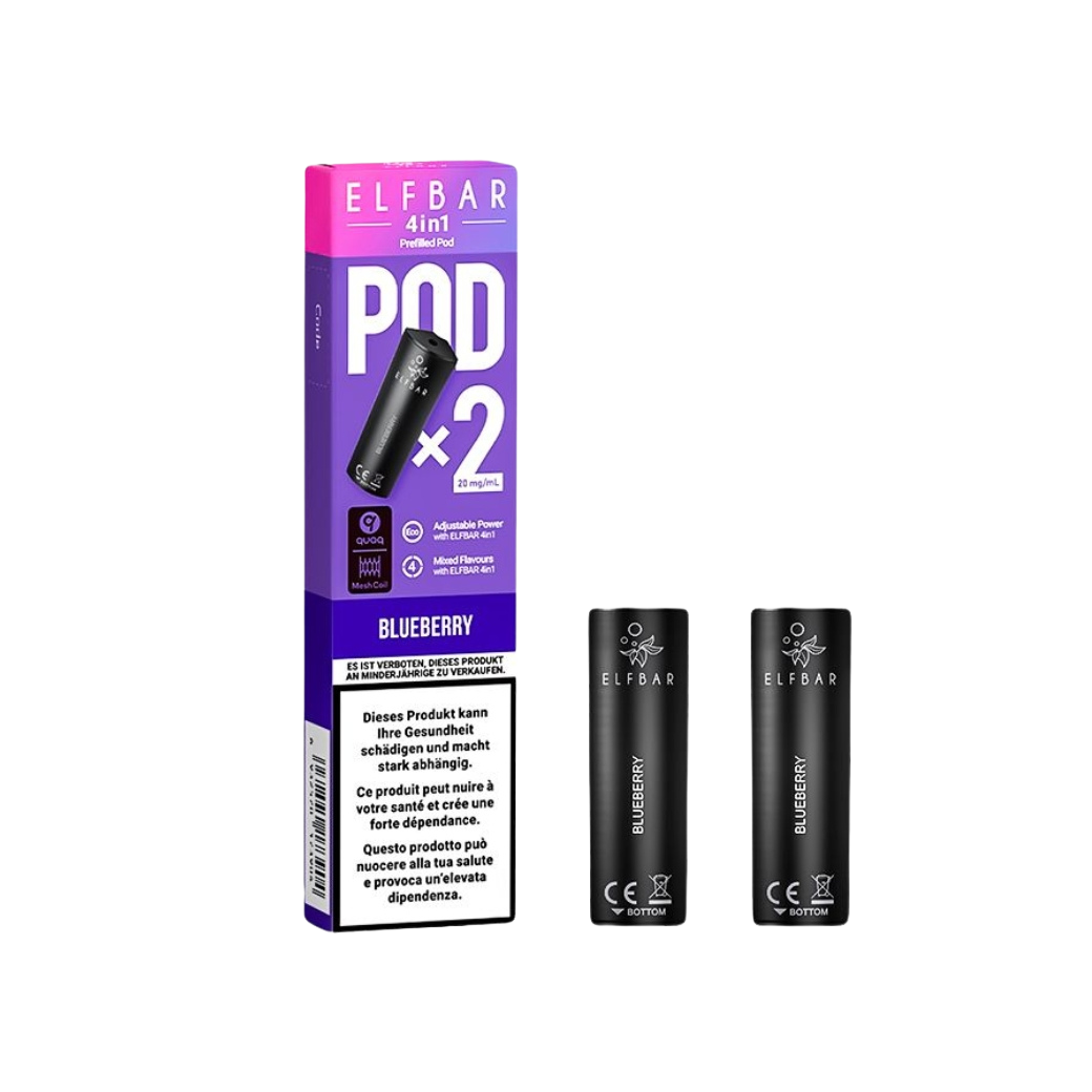 ElfBar 4in1 Pods | Blueberry