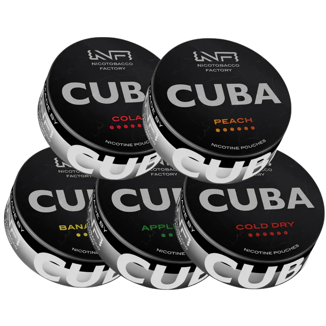 5 x Cuba Black Mixpack