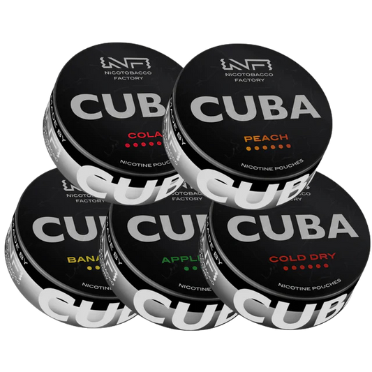 5 x Cuba Black Mixpack