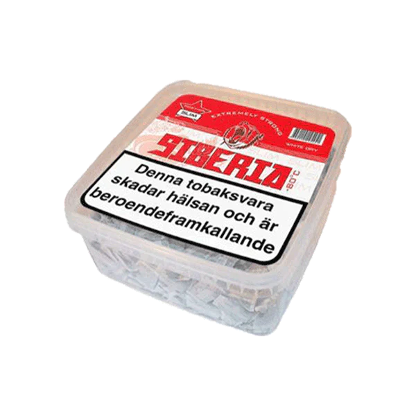 Siberia White Dry Slim 500g Box
